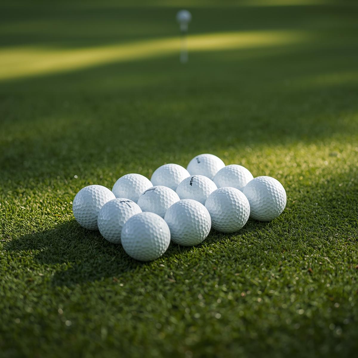 Premium Golf Balls – Pack of 12